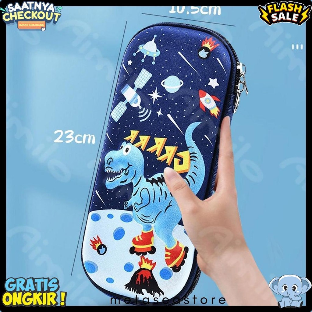 

Hoptech- Aimilo Tempat Pensil 3D Anak Kartun Stationery Kotak Pensil Alat Tulis Perlengkapan Sekolah Diskon