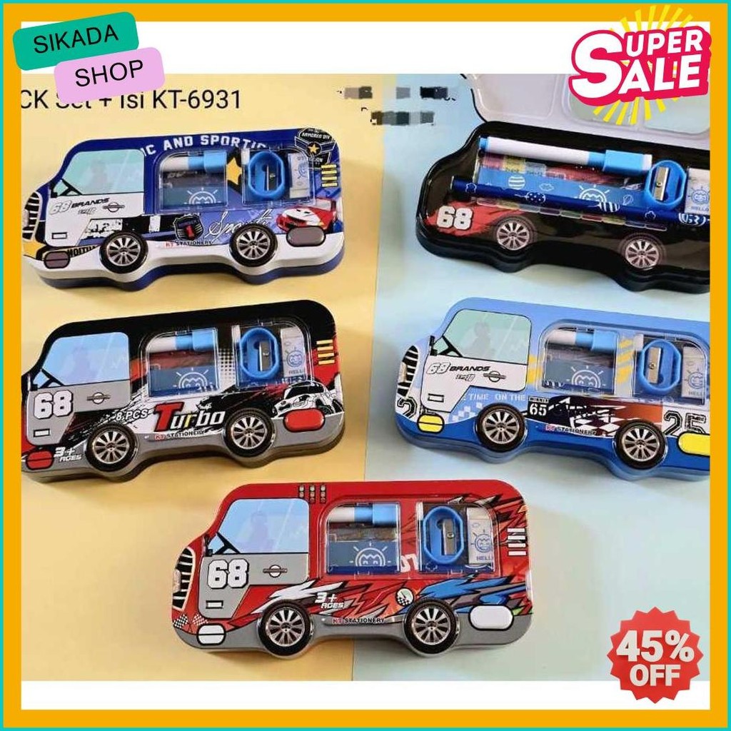 

Kotak Pensil Bahan Kaleng Model Truk Besar Pencil Case Tempat Pensil Terlengkap Dan Termurah