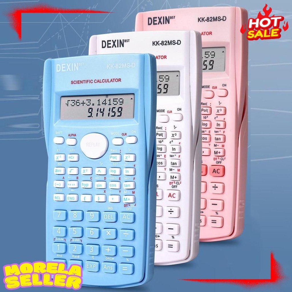 

Moka Scientific Kalkulator / Alat Hitung / Kalkulator Ilmiah Mks04 Terlaris! Produk Ini Banyak Dicari