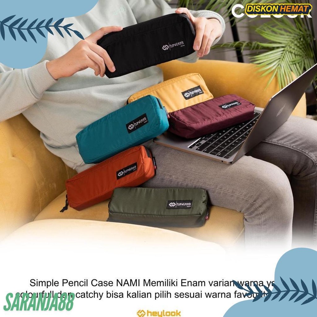 

Heylook Official - Tempat Pensil Nami Kotak Pensil Simple Pencil Case Kostak Anak Atk Sekolah Kuliah Kantor Kerja Terlaris! Produk Ini Banyak Dicari