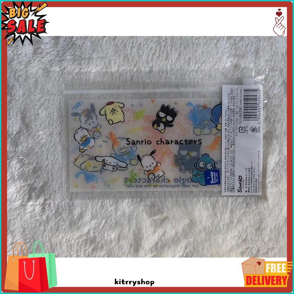 

Slider Pouch My Melody Dan Kuromi Hangyodon Cinnamoroll Sanrio Characters Sanrio Original Japan Diskon Setengah Harga