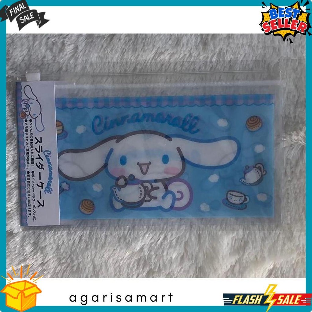 

Slider Pouch My Melody Dan Kuromi Hangyodon Cinnamoroll Sanrio Characters Sanrio Original Japan Terlaris! Produk Ini Banyak Dicari