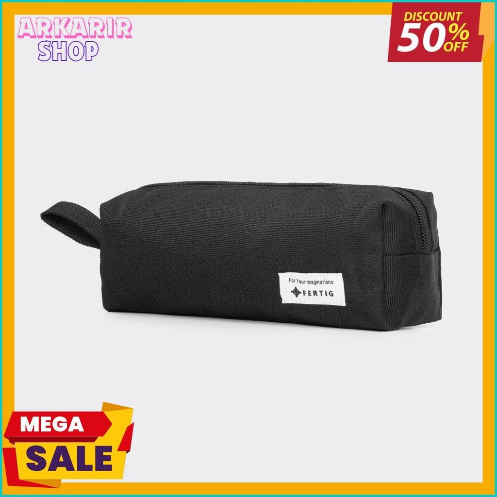

Fertig - Melbi Black - Pencil Case - Tempat Kotak Pensil - Cocok Untuk Perlengkapan Sekolah/Kantor Terlaris! Produk Ini Banyak Dicari