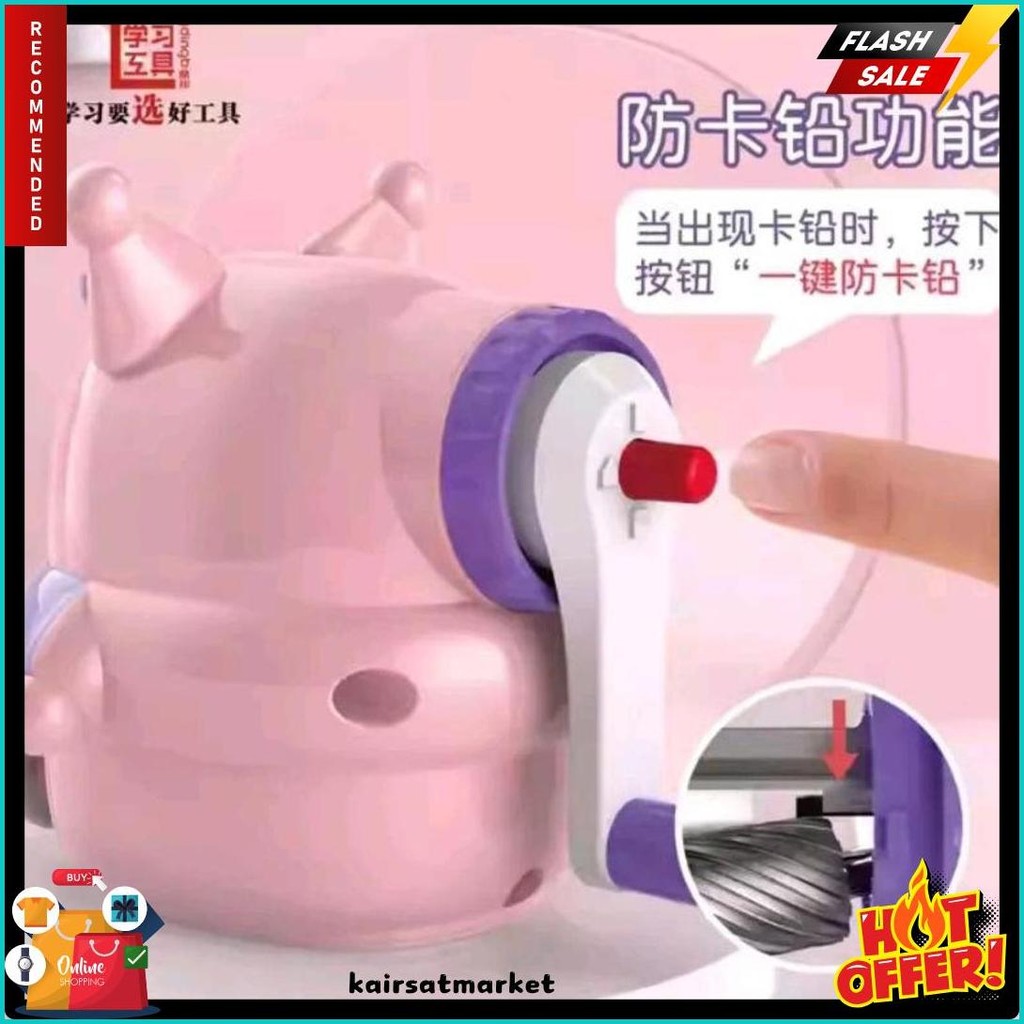 

Serutan Pencil Kuromi/ Rautan Kuromi/ Rautan Pensil/ Shapener Kuromi/ Serutan Pensil Putar Flash Sale! Diskon Hingga 70%