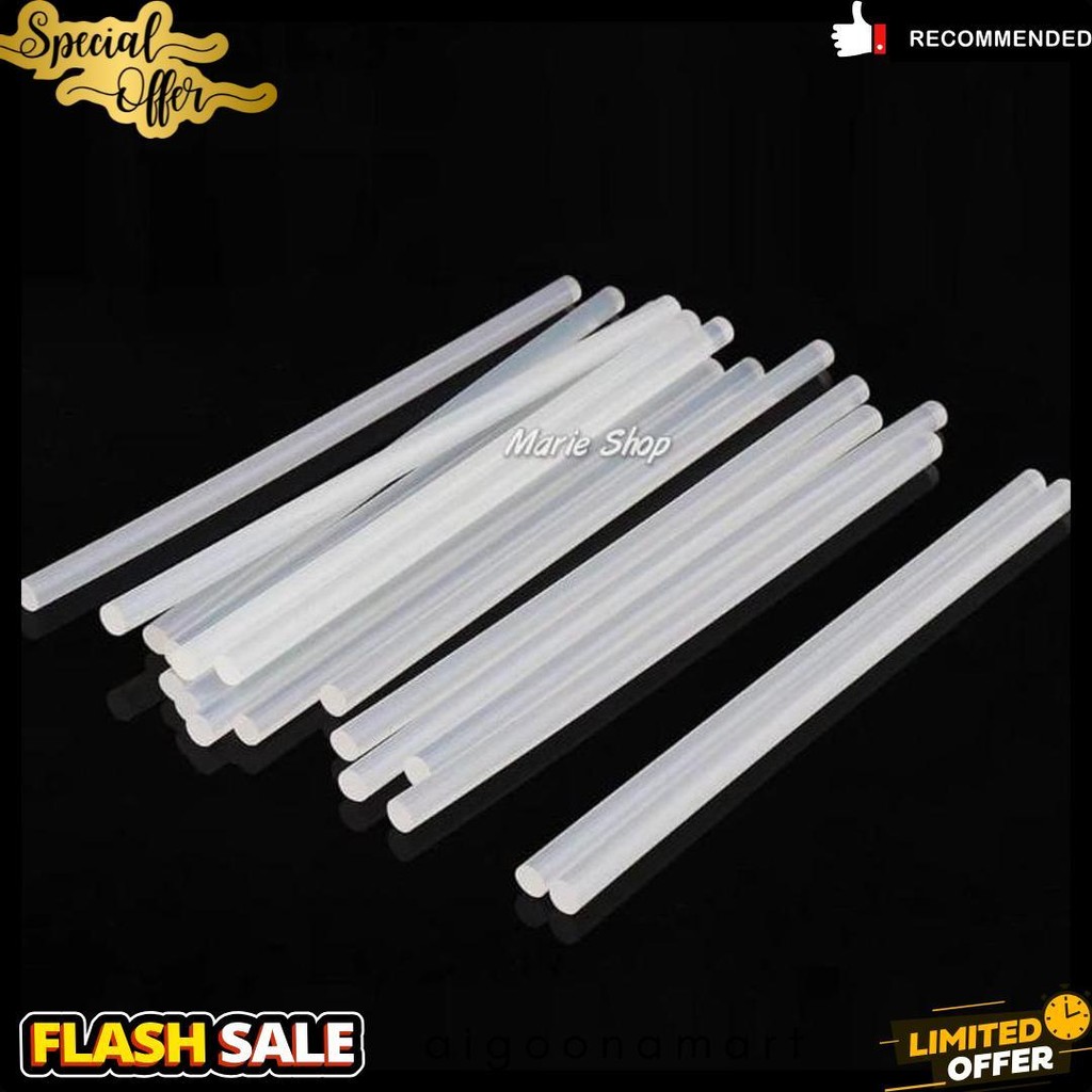 

100 Pc Isi Lem Tembak Refill Glue Stick - Lem Lilin Stick Bakar Perekat Kerajinan Tangan Multifungsi Lem Bakar Terlaris! Produk Ini Banyak Dicari