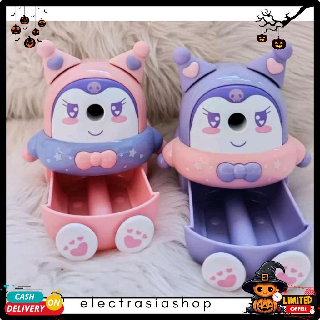 

Serutan Pencil Kuromi/ Rautan Kuromi/ Rautan Pensil/ Shapener Kuromi/ Serutan Pensil Putar Terlengkap Dan Termurah