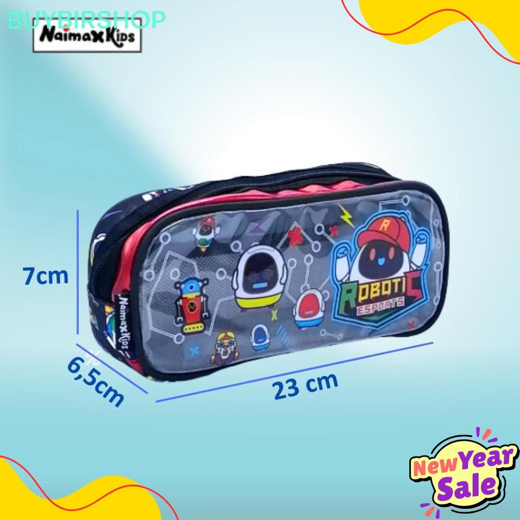 

Pencil Case Custom Nama | Naimax Kids Pencil Case Medium Anak Laki-Laki Terlengkap Dan Termurah