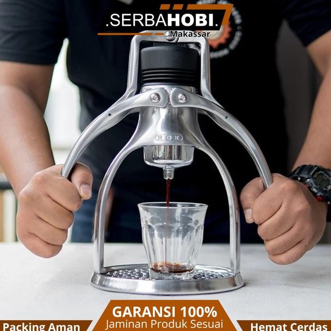 >>>>>] Rok Presso GC SS Porta Stainless Steel / Alat Kopi Manual Rok Presso