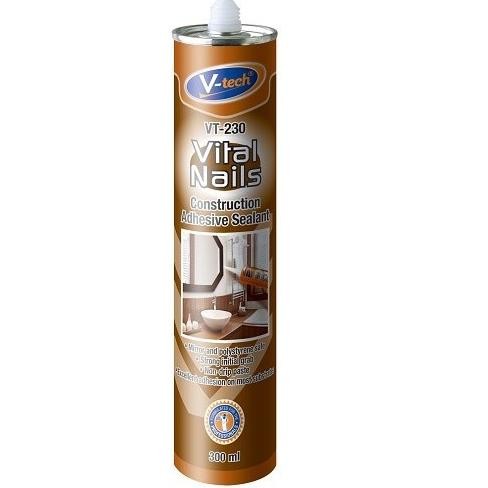 Promo Vtech Vital Nails No More Nail Adhesive Lem Cermin Construction Glue COD