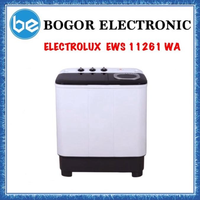 Murah MESIN CUCI ELECTROLUX 2 TABUNG - 10KG | EWS11261WA | EWS 11261 WA Non COD