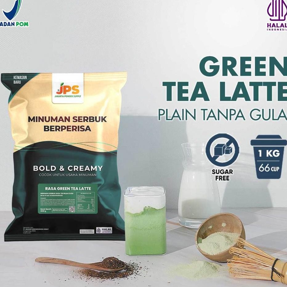 

Powder Drin Jp Bubu Numan Raa Green Tea Latte Plain 1G