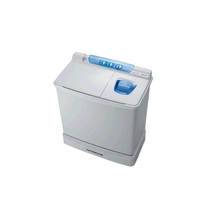Murah MESIN CUCI HITACHI 2 TABUNG PS 1200 KJ-B 12 kg (grey) Non COD