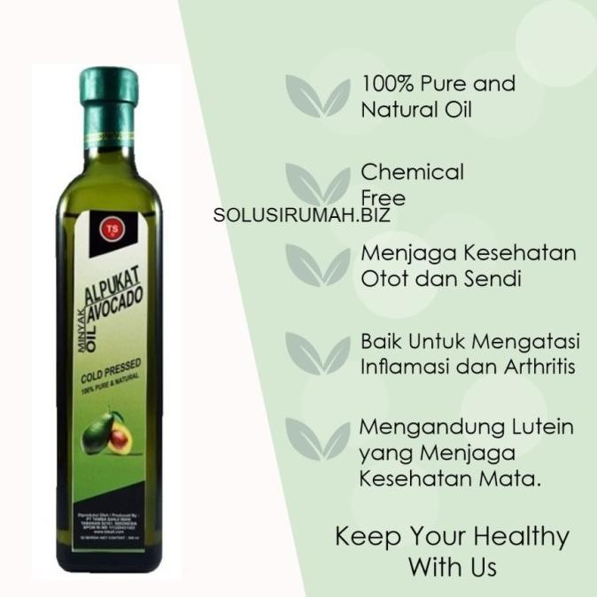 

#####] MINYAK APUKAT ALPUKAT 500ML AVOCADO OIL MASAK 100% PURE & NATURAL