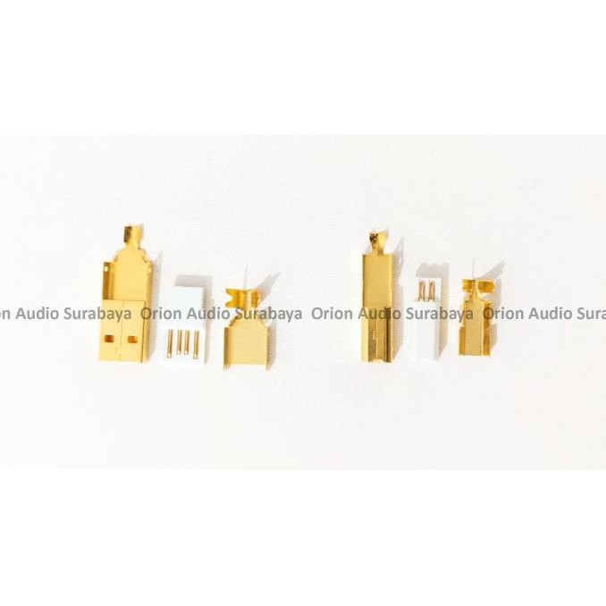 *#*#*#*#] Konektor USB 2.0 audio gold plated 24K usb a dan usb b