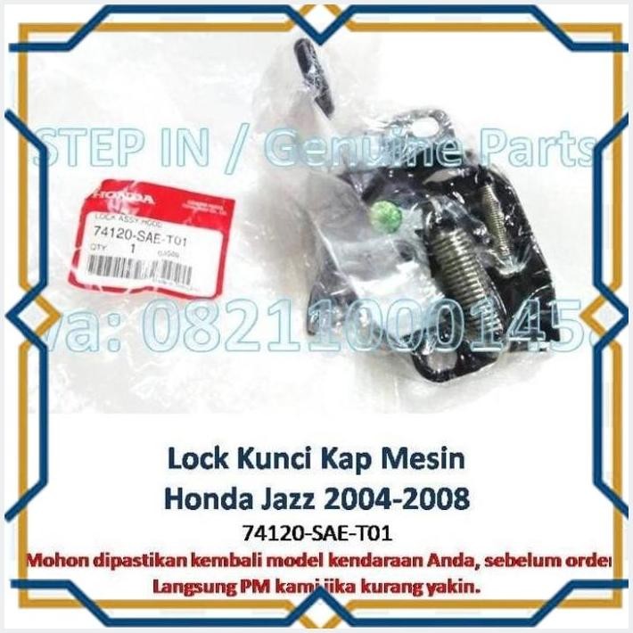 [STE] KUNCI KAP MESIN DEPAN LOCK HONDA JAZZ 2004 2005 2006 2007 2008