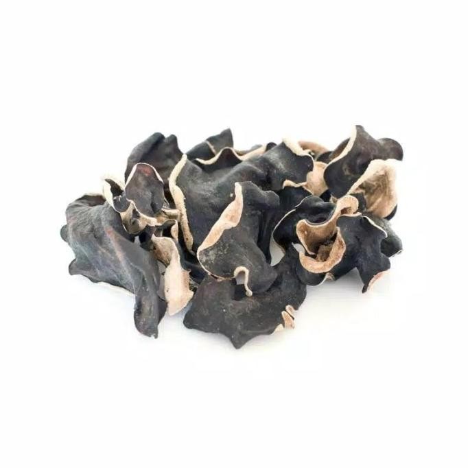 

Termantab] 100gr Jamur Kuping Hitam Putih/Dried White Black Back Fungus/ Bokni