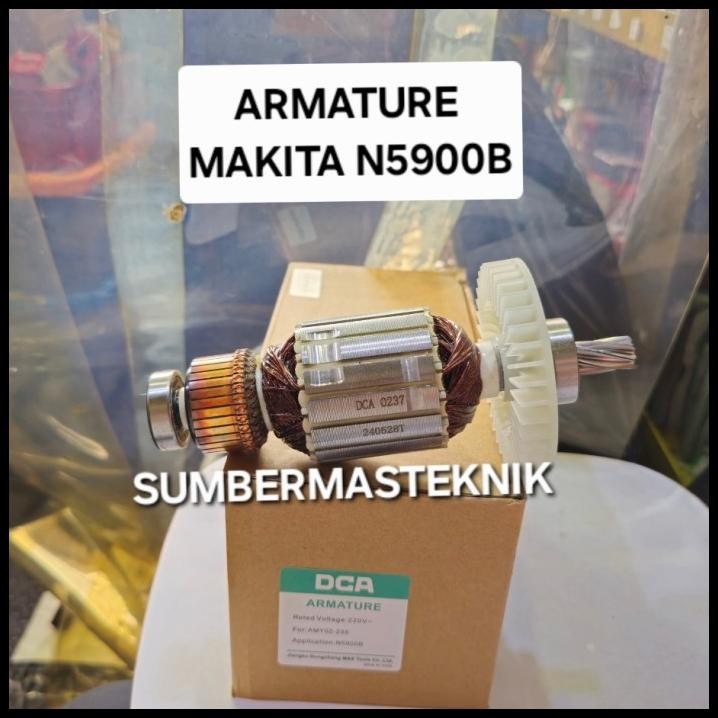 Armature Makita N5900B Angker Rotor Mesin Circular Saw Makita N 5900 B Dca