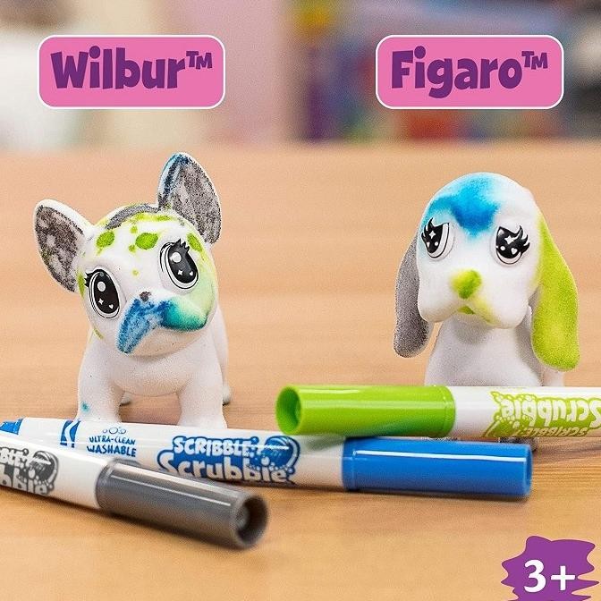 

Baru Crayola Scribble Scrubbie Pets Dogs Cats Hamster Rabbit Premium