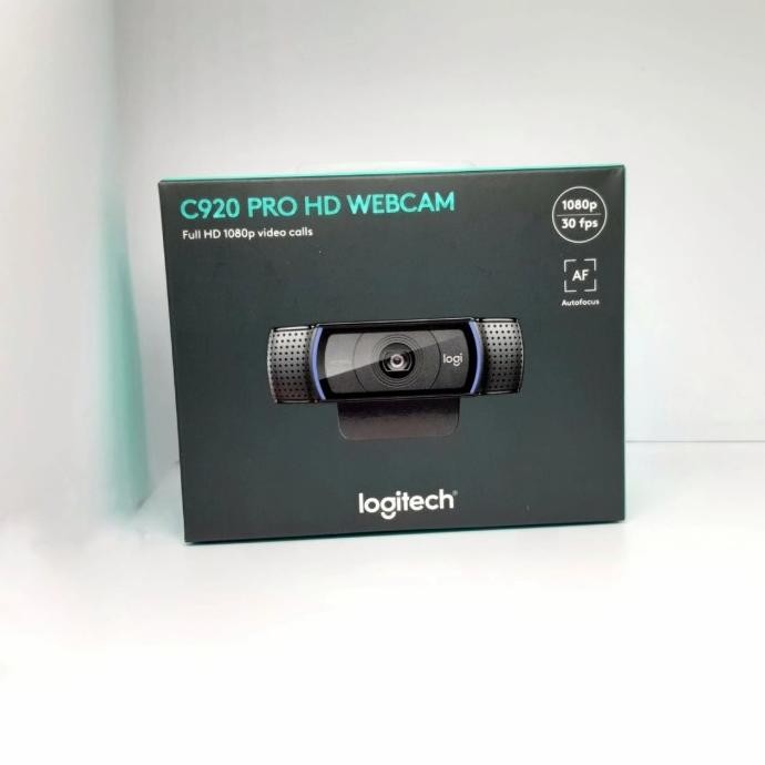 Webcam Web Cam Logitech C920 Pro Hd Webcam Original New Stok
