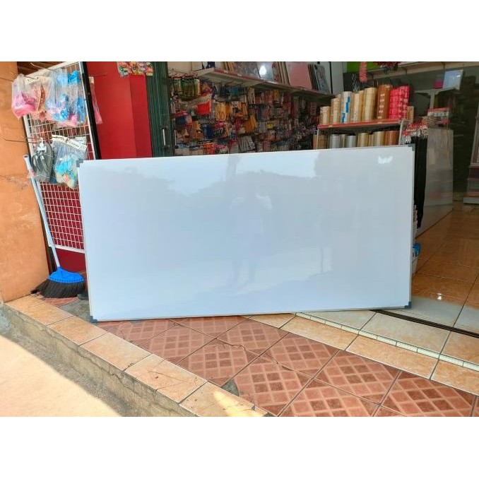 

BEBAS ONGKIR - papan tulis whiteboard 100x200 cm