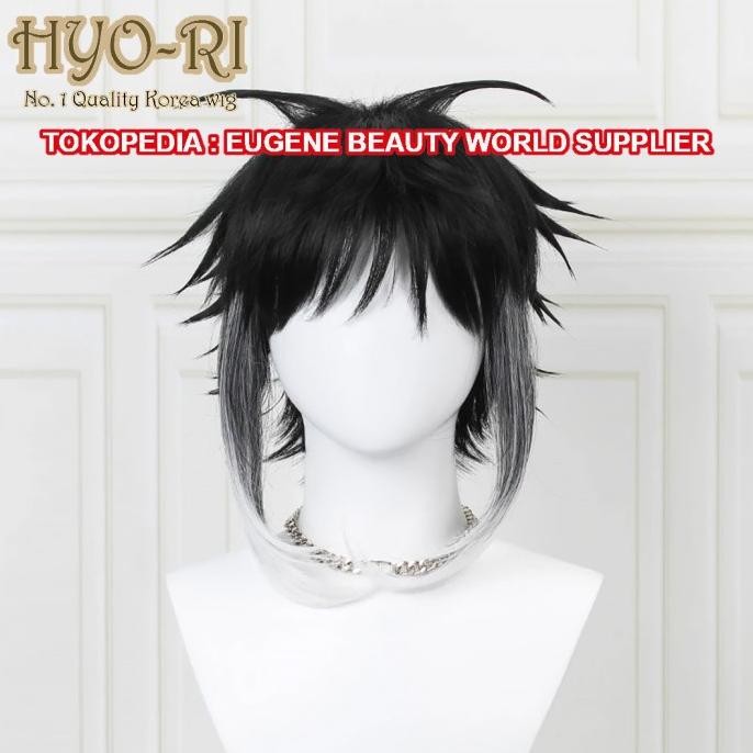 TERMURAH - READY - WIG COSPLAY BUNGOU STRAY DOGS AKUTAGAWA RYUNOSUKE AKUTAGAWA
