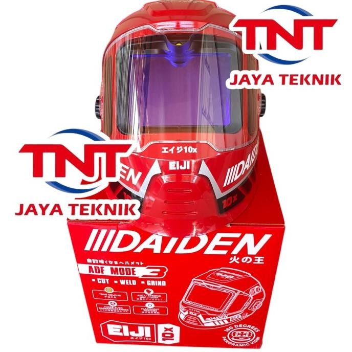 Helm Las Otomatis Daiden Eiji 10X / Topeng Las / Kedok Las Otomatis Daiden Eiji 10X New Stok