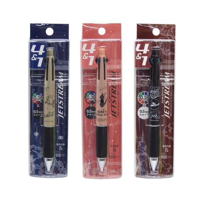

TERLARIS - Uni Jetstream Multi 4+1 Studio Ghibli 0.38mm Oil Pen Limited Edition