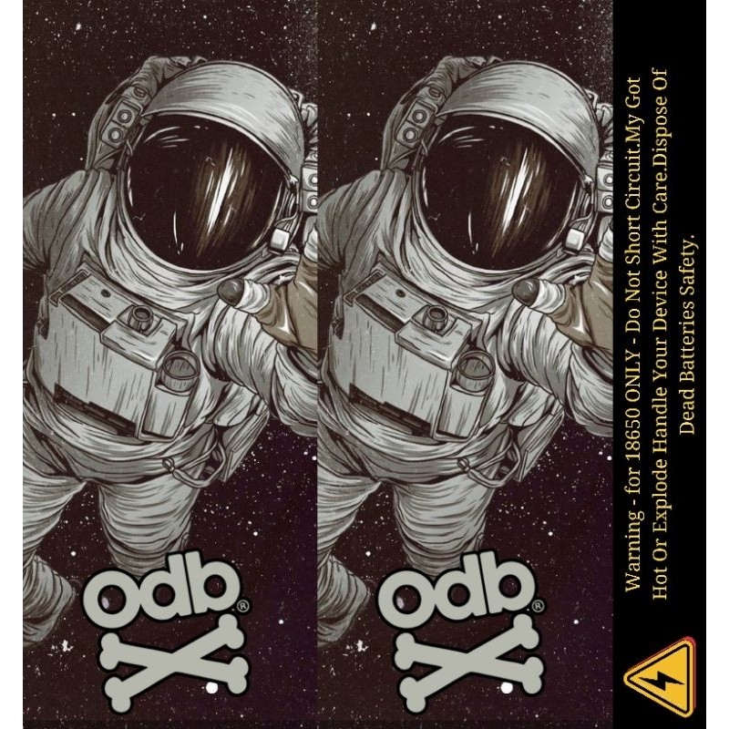 

*PromoGet2* Ambitionstore Stiker Wrap Baterai 18650 Odb Random Art V2 Series Pelindung Dan Penghias Untuk Segala Merek 8 Stiker Garskin HP/Case Custom COD