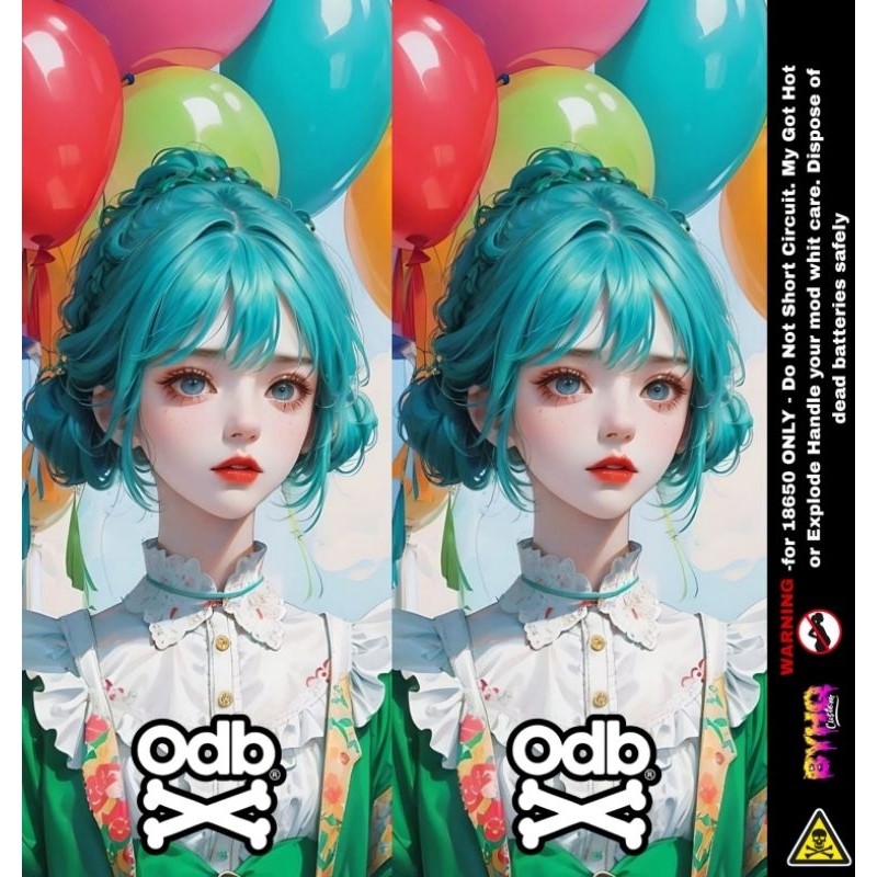 

*PromoGet2* Stiker Bateray Odb 18650 12 Stiker Garskin HP/Case Custom Dan COD