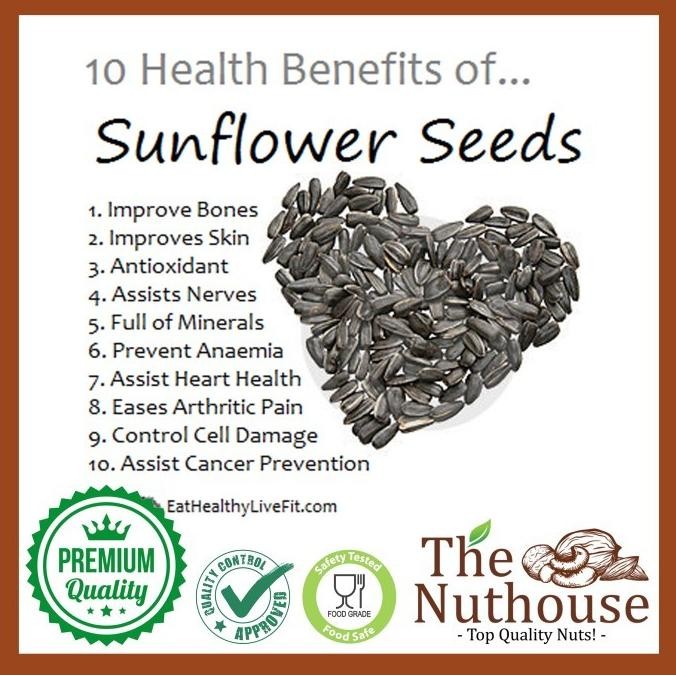 

(Good) 1kg Sunflower Seeds Roasted / Biji Bunga Matahari Panggang (Oven)