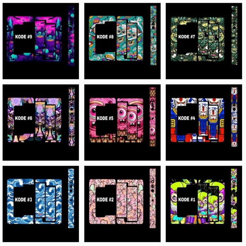 

*PromoGet2* Stiker Variasi Special Anime Byhq Qustem Stiker Garskin HP/Case Custom Dan COD