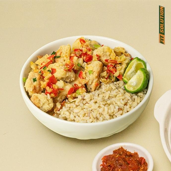 

(Good) Low Cal Nasi Limau Ayam Cabe Garam | Prep Meal Healthy Catering High Protein Diet