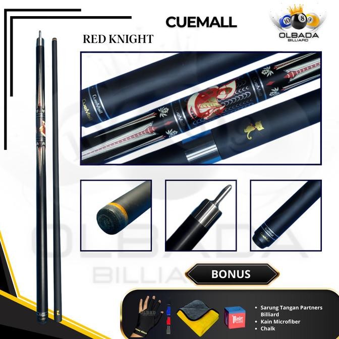 Murah CueMall Carbon Cue Stick Billiard Stick Play Non COD