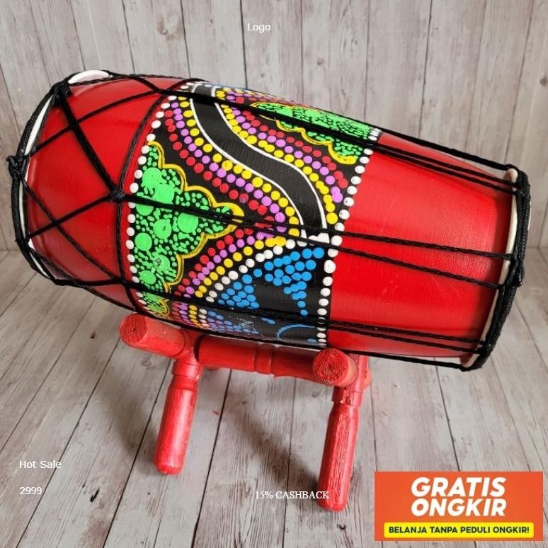 Mainan Tradisinal Anak Kendang Jawa Seni Jaranan Diskon