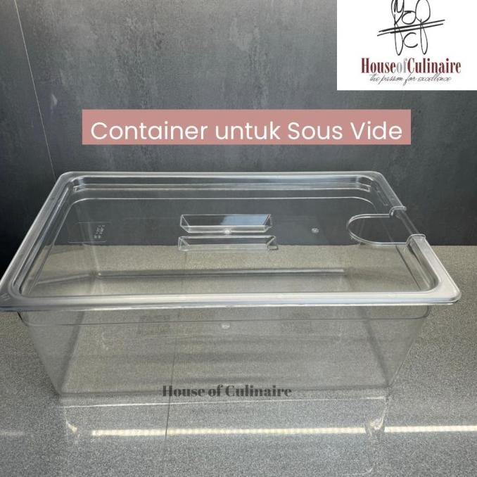 TERMURAH - Sous Vide Accessories Container + Cover For Anova Sous Vide