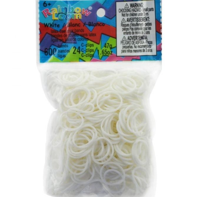 

Promo Rainbow Loom Original Refill White COD