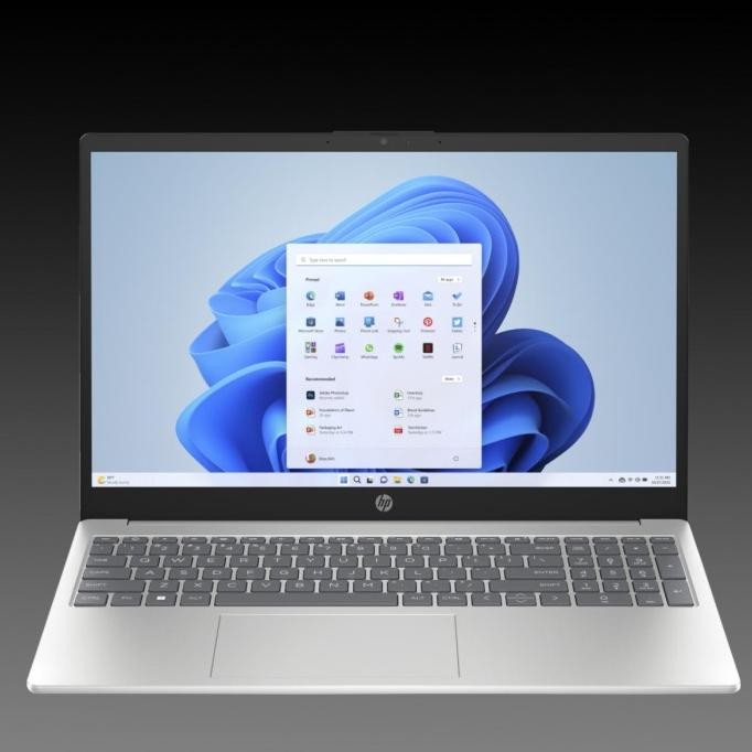 laptop hp 15 intel core i7 gen 13 ram 32gb ssd 512gb touchscreen silver SAMD