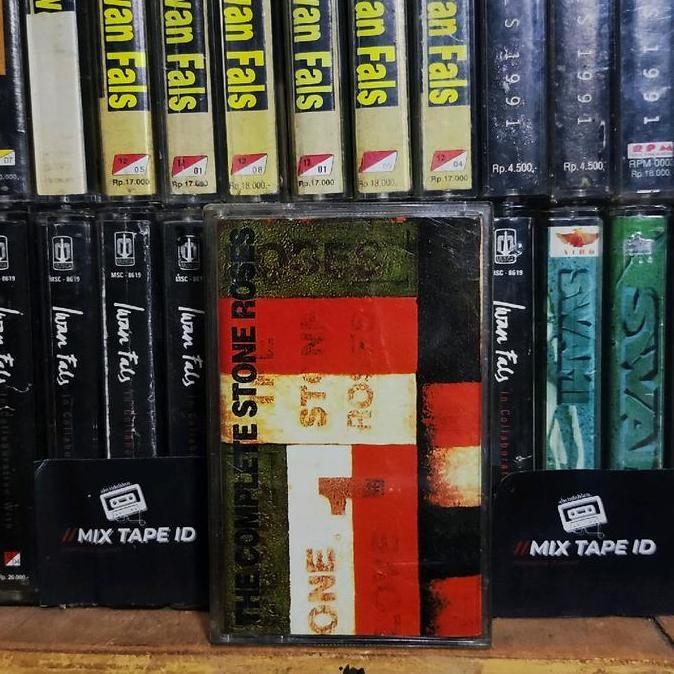 KASET PITA - STONE ROSES - THE COMPLETE - RADIO TAPE - KASET - RADIO - PEMUTAR KASET - RETRO - CLASS