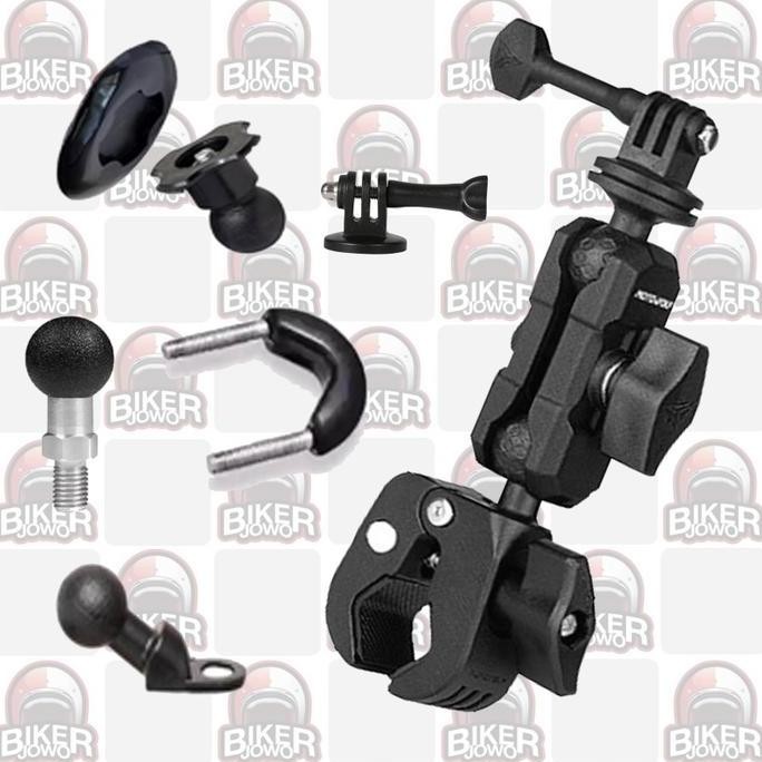 Motowolf Bracket Insta 360 Action Camera Mounting Motor Cam Holder Cam Holder Motor - Action Camera 