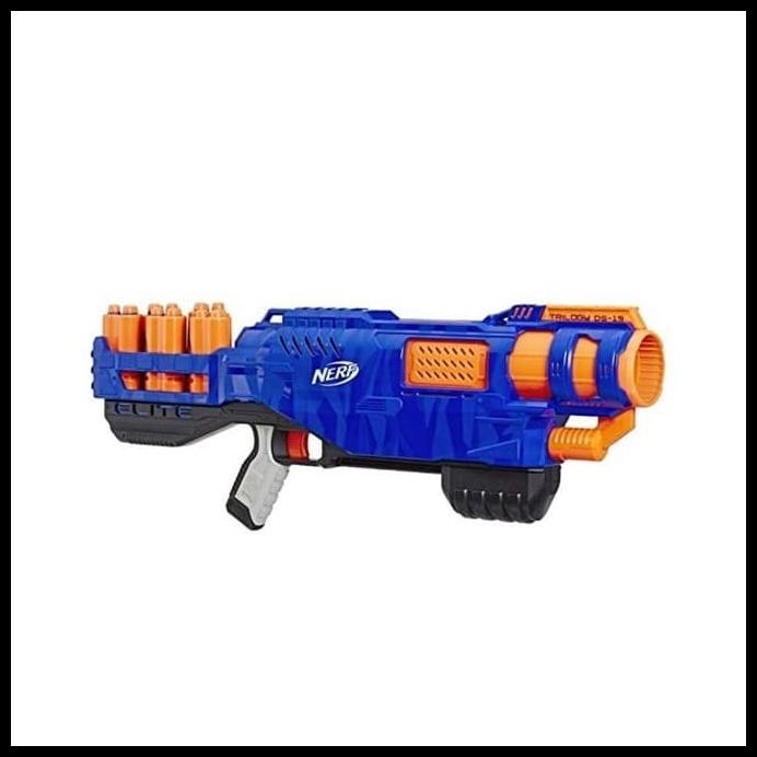 Terlaris Nerf Nstrike N-Strike Elite Trilogy Ds15 Ds 15 Not Infinus Not Titan Good Quality