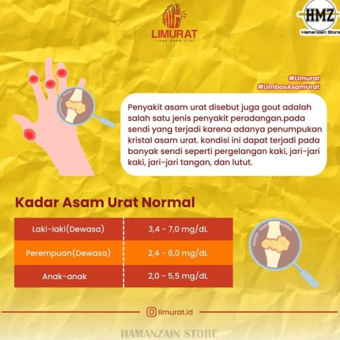 

Obat Jamu Asam Urat Limurat Herbal Untuk Rematik Pegel Linu Stroke