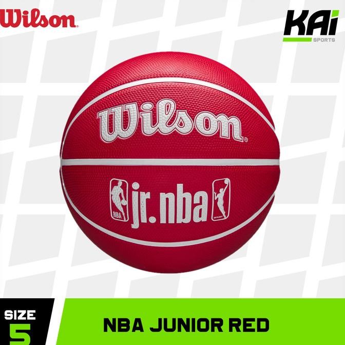 Bola Basket Anak Wilson Jr. Nba Drv Fam - Sz 5 Kids Basketball - Red Co