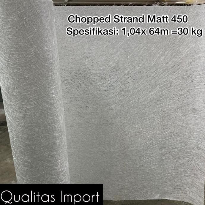 Serat Fiber Aquaproof - Fiberglass Matt M450 - Fiber Glass Mat 1 Roll