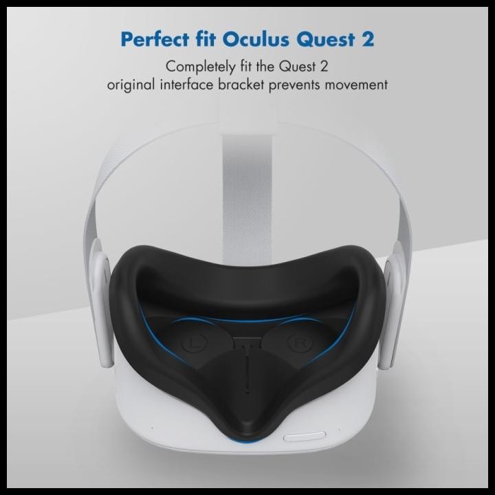 Terlaris Kiwi Design Ultra Thin 0.8 Mm Silicone Facial Interface Oculus Quest 2 Good Quality