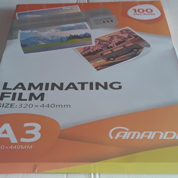 

NEW Amanda Plastik Laminating A3 - 100 Micron