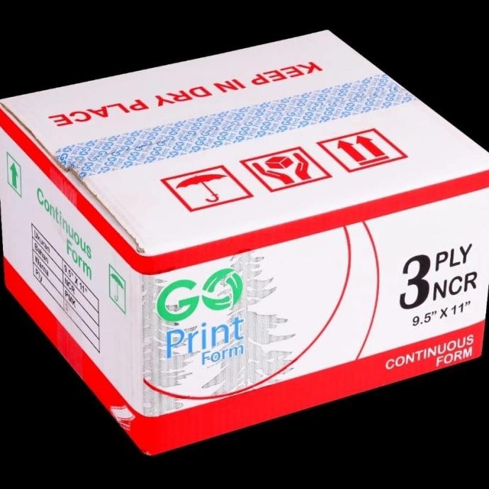 

NEW Continuous Form 9.5 x 11 3 Ply NCR (Bisa request bagi 2)