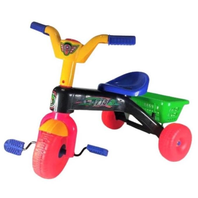 Sale Sepeda Anak Roda Tiga Bahan Plastik Kuat Sni Mainan Anak Perempuan & Laki Aman