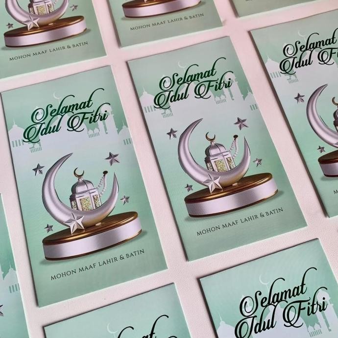 

sd-5 AMPLOP LEBARAN IDUL FITRI PANJANG ISI 50 PCS minalaidinwalfaidin Hemat