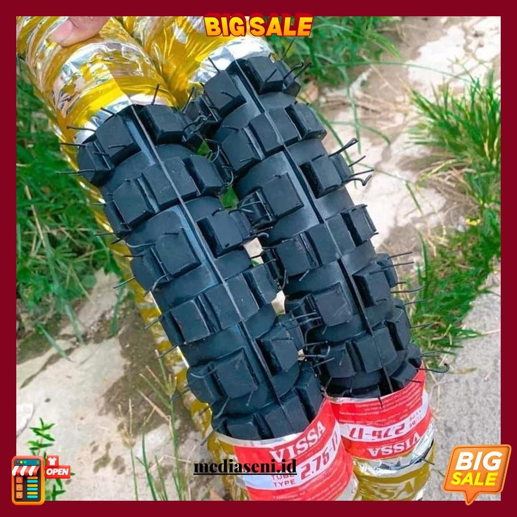 Ban Luar Murah Ban Off-Road Ban Cross Pacul Ban Lumpur Ukuran 80/90 & 90/90 Ring 17 Cod