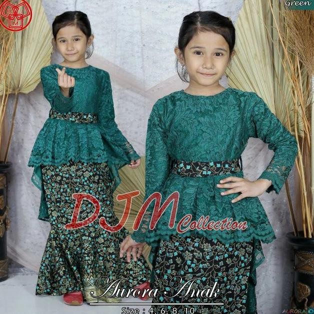 Kebaya Anak Perempuan / Kebaya Anak Perempuan Modern / Kebaya Anak Umur 4 Tahun 5 Tahun 6 Tahun 7 Ta